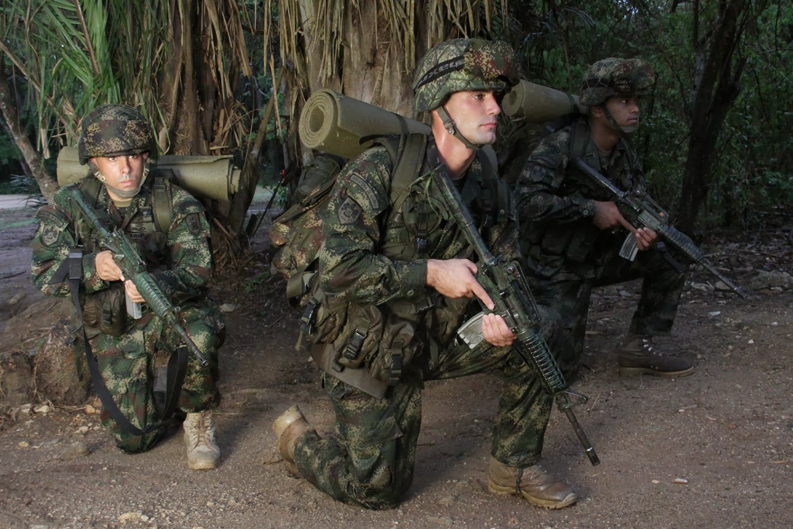 Infantería de Marina A.R.C. 77 Años Protegiendo el Azul de la Bandera Ejército de Colombia
