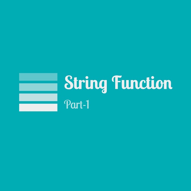String Function in C: Part-1 