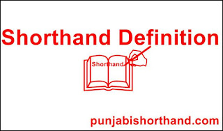 Shorthand-Definition
