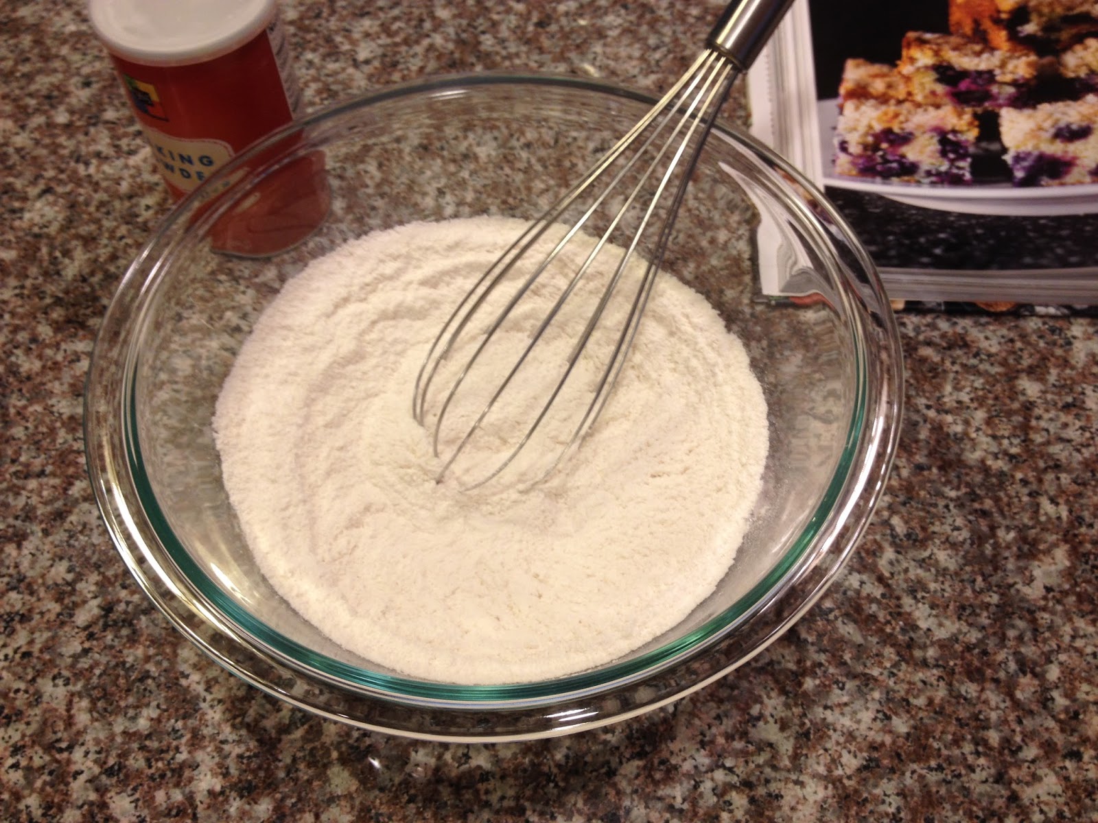 Princess Baker Blueberry Cornmeal Coffee Cake