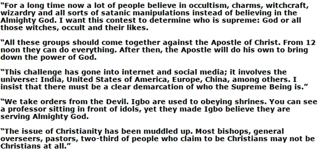 Apostle Chukwusom Okoli