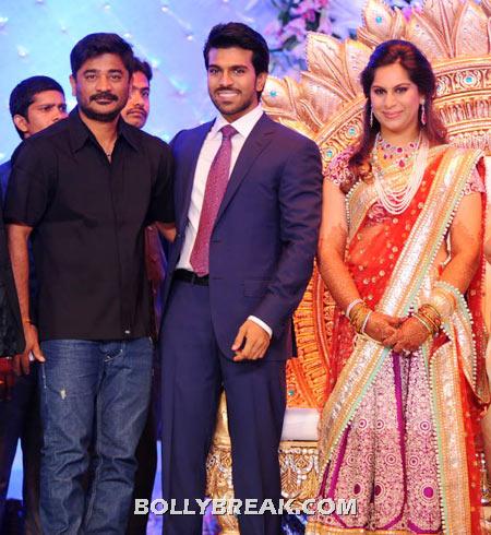 Raju Sundaram, Ram Charan, Upasana - (14) - Ram Charan Teja's Upasana Kamineni Reception Pics