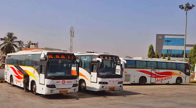 A bus stand paragraph 100 words picture