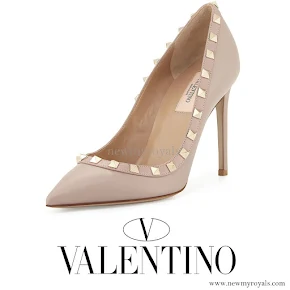 Princess Madeleine wore Valentino Rockstud Pumps