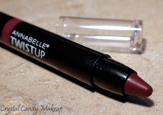 Crayon rouge à lèvres TwistUp Cherry d'Annabelle - Review