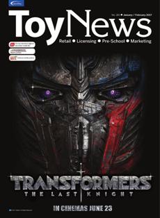 ToyNews 180 - January & February 2017 | ISSN 1740-3308 | TRUE PDF | Mensile | Professionisti | Distribuzione | Retail | Marketing | Giocattoli
ToyNews is the market leading toy industry magazine.
We serve the toy trade - licensing, marketing, distribution, retail, toy wholesale and more, with a focus on editorial quality.
We cover both the UK and international toy market.
We are members of the BTHA and you’ll find us every year at Toy Fair.
The toy business reads ToyNews.