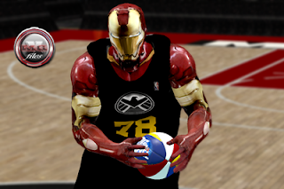 Justice League vs The Avengers Update: Ironman Cyberface NBA2K12