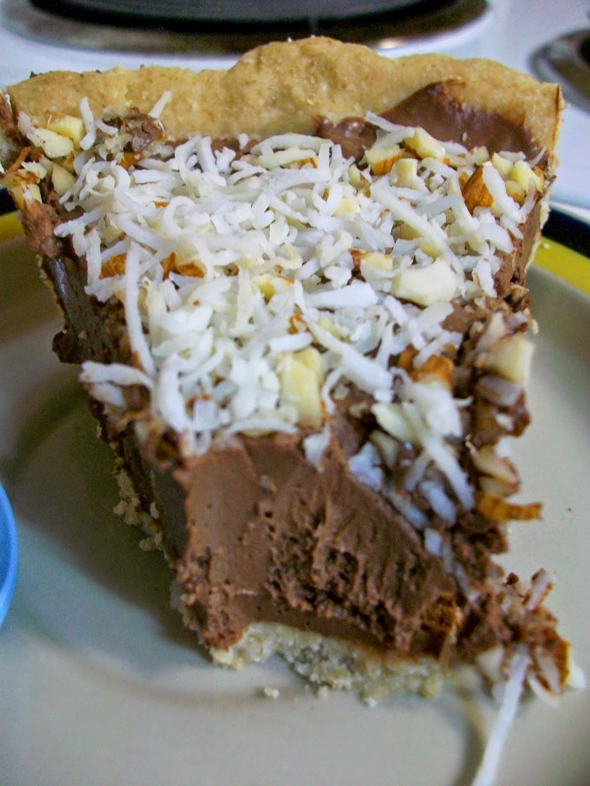 Maryland Recipes Almond Joy Pie