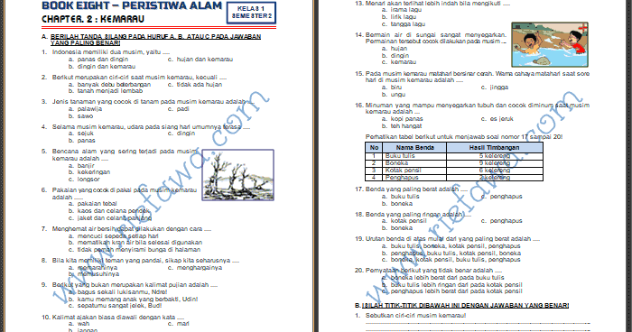 Simak 15+ Soal Pkn Kelas 3 Semester 1 2019, Terbaru!