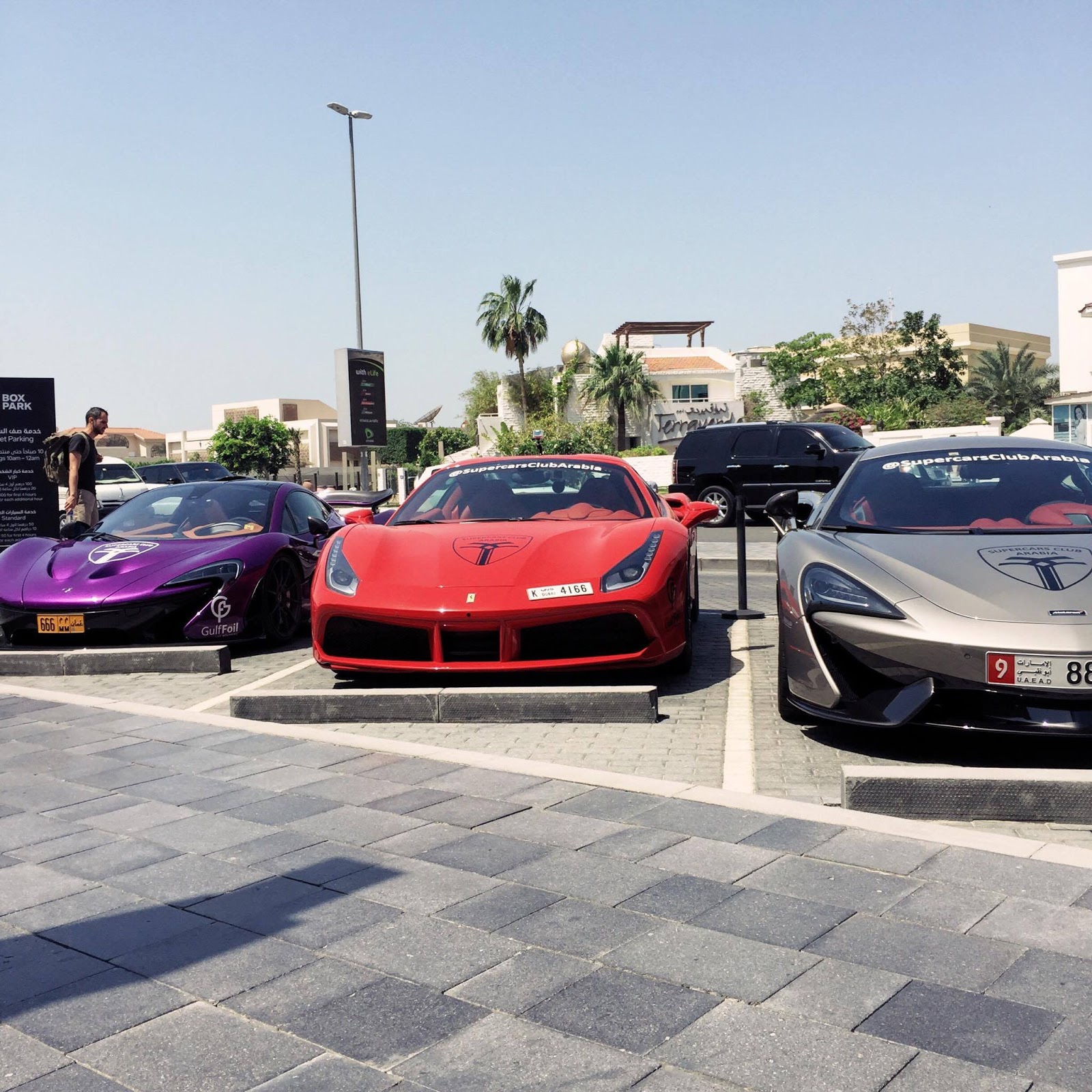 Dubai Desert Blogger CRAZY SUPERCARS LINE UP IN DUBAI