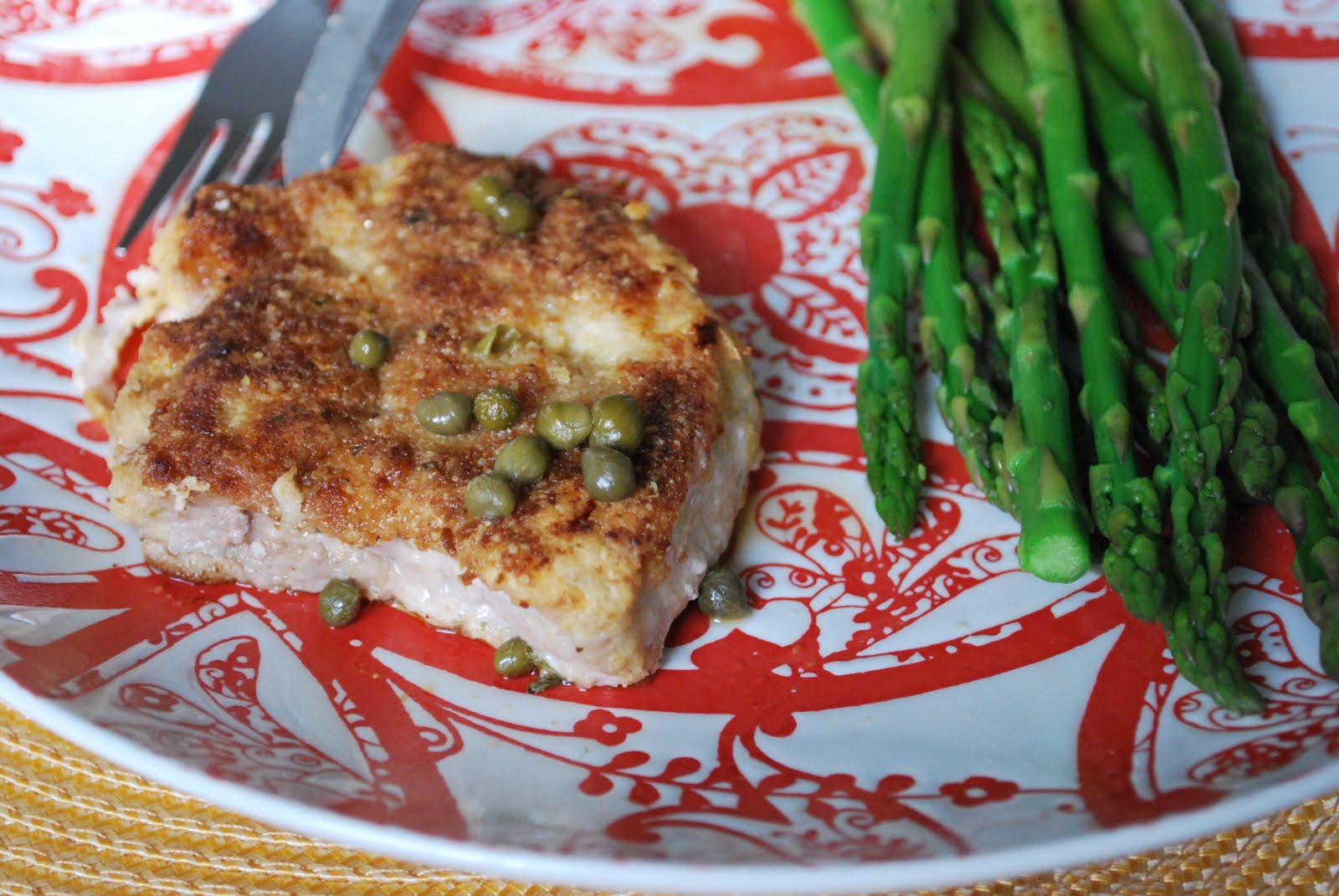 a kitchen with a view Pork Chops with LemonCaper Sauce
