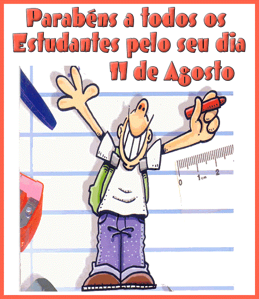 Cartões para o dia do Estudante