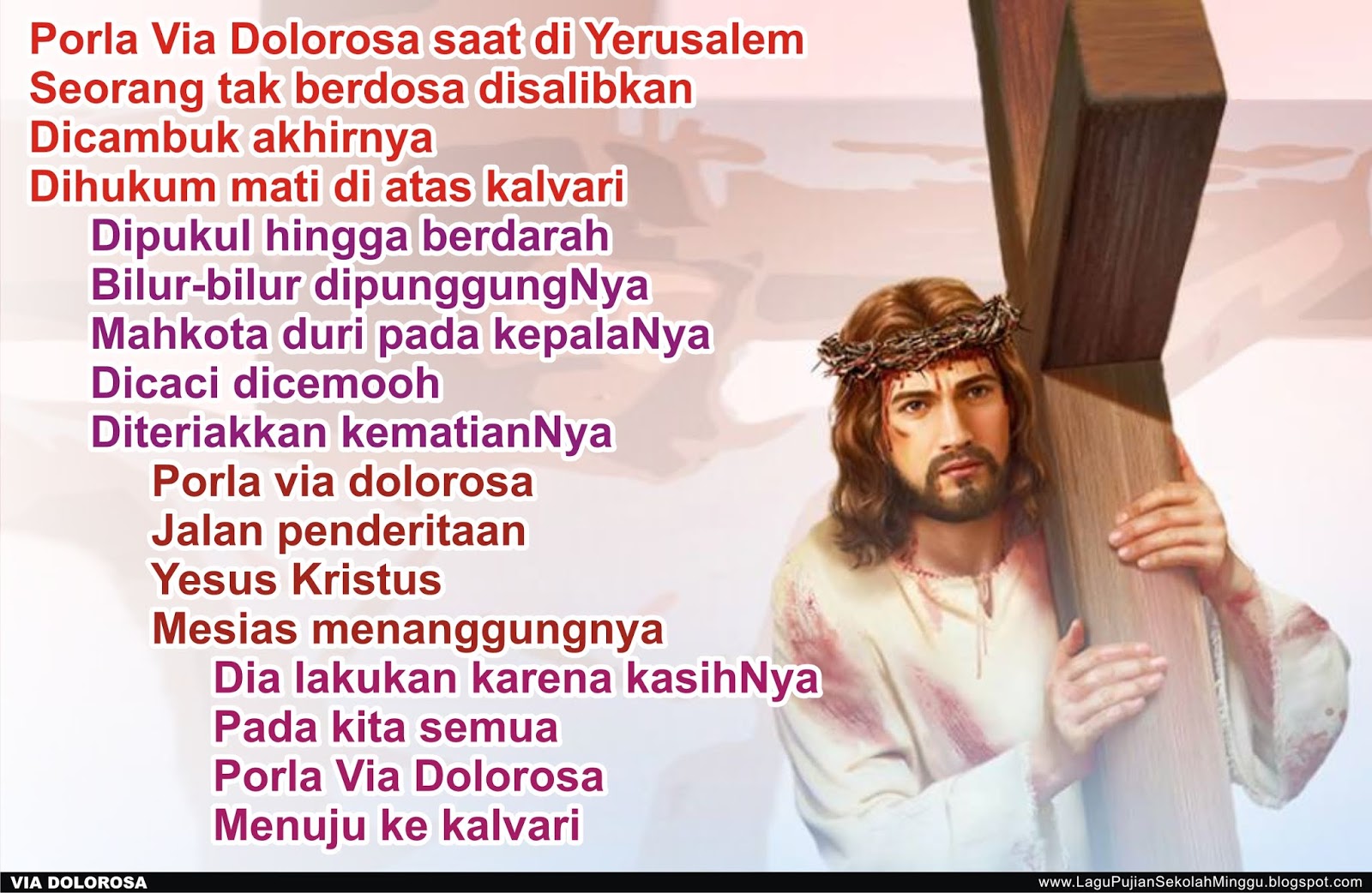 Lirik Lagu Pujian Rohani Kristen Sekolah Minggu Gereja