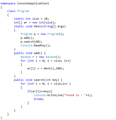 Software Development World: Data Structures and Algorithms - Linear Search