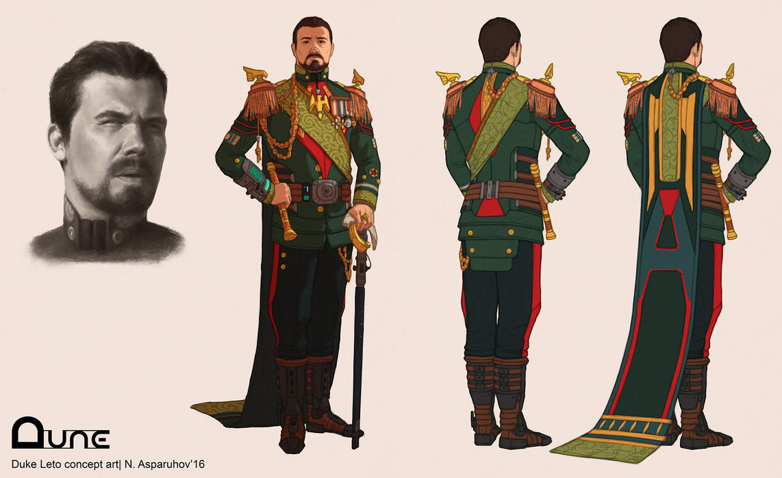 Seduced by the New...: Dune Concept Art