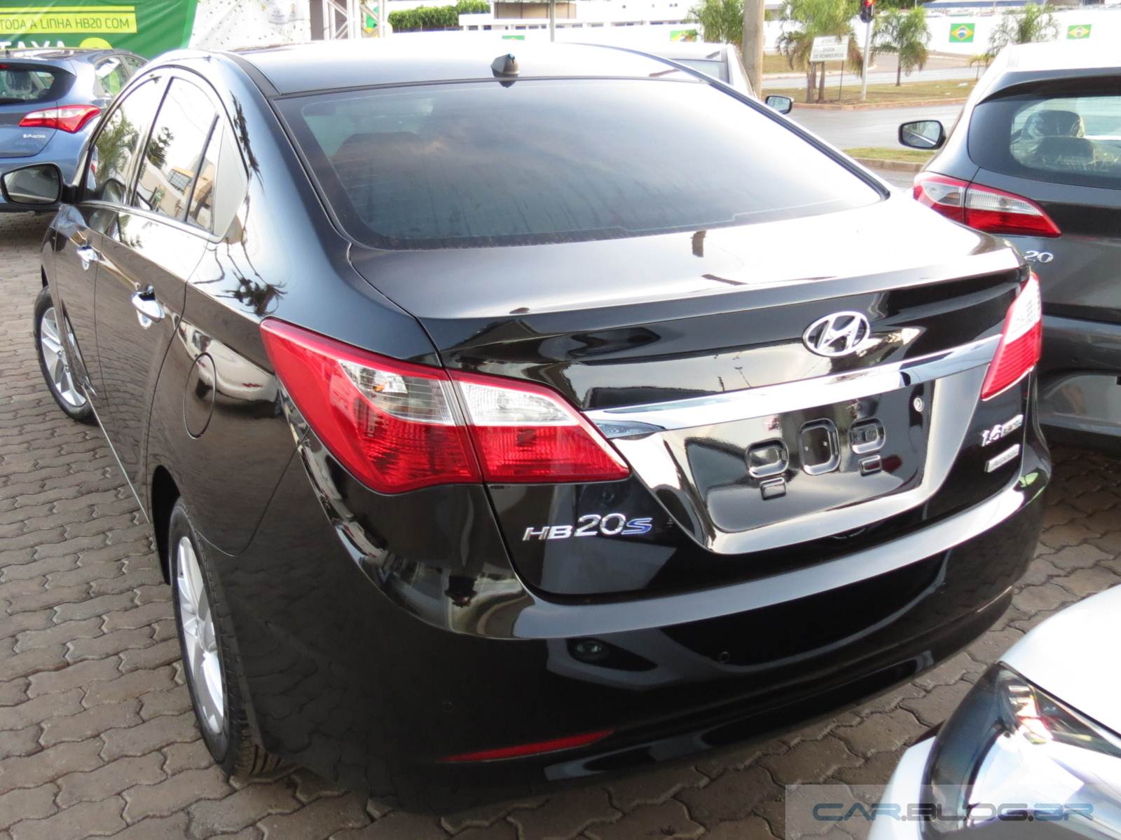 Hyundai HB20S Automático Premium 2014 Preto