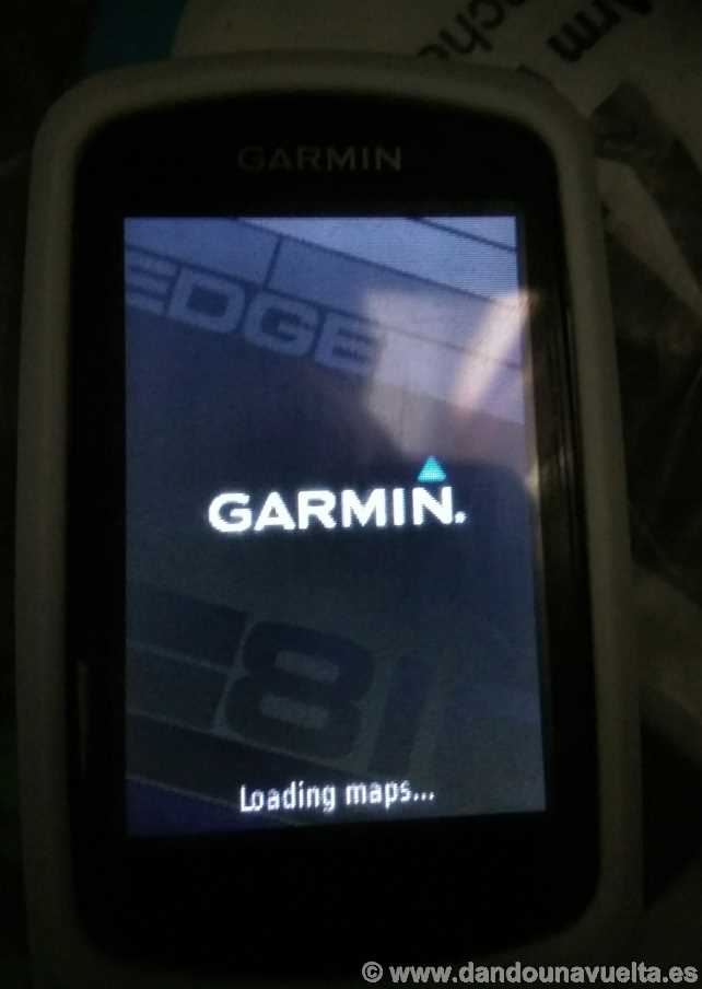error al iniciar GPS Garmin