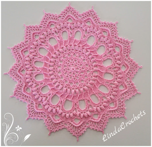 Linda Crochets: Splendid Doily by Patricia Kristoffersen