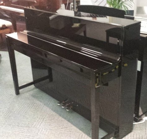 Samick Ebony NEO hybrid digital upright piano