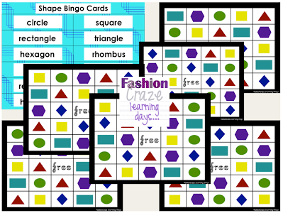 bingo games for K-1