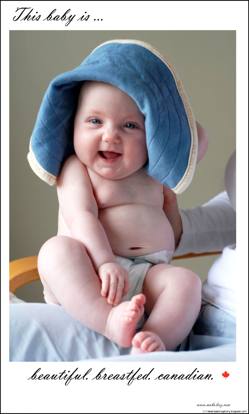 Cute Baby Breastfeeding