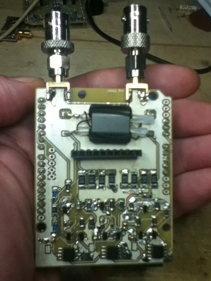 SWR / Wattmeter with Arduino Uno Shield Available