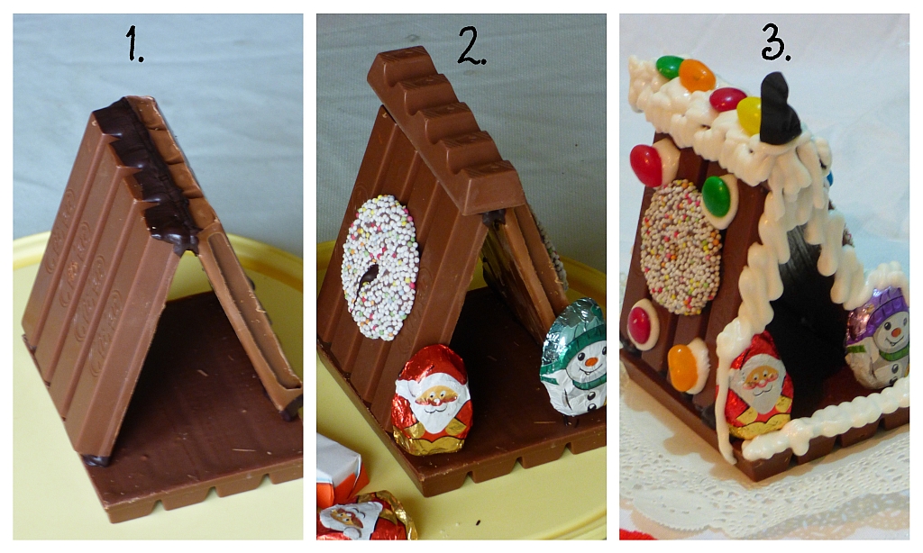KitKat Weihnachtshäuschen | In der Weihnachtsbäckerei