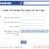 Facebook How to Change Name