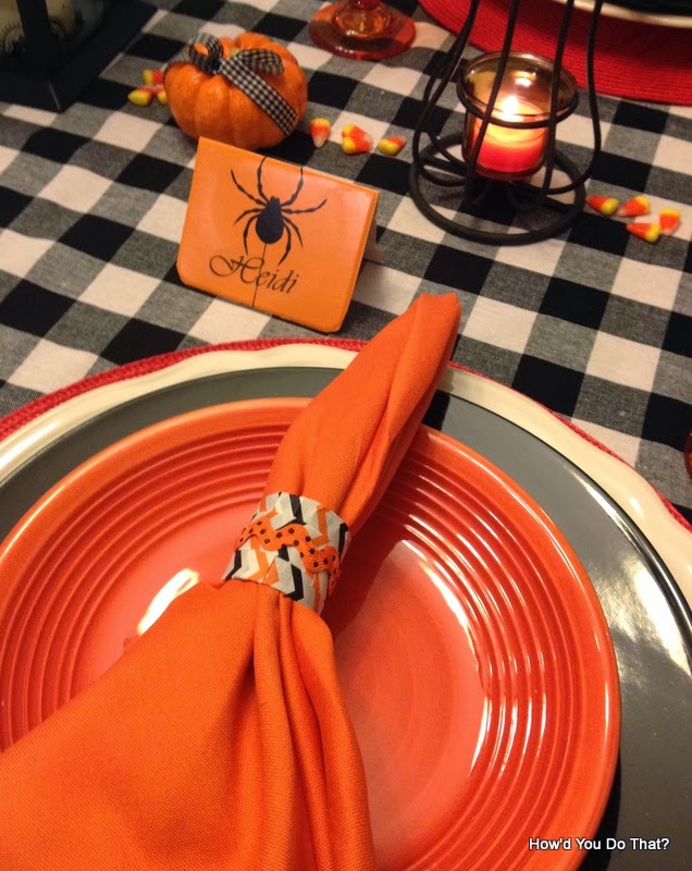 How'd You Do That?: TABLESCAPE FOR HALLOWEEN THEAMED LUNCHEON