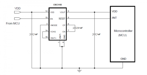 Simple Uninterrupted Power Supply in an IC | Electronic Circuits Diagram