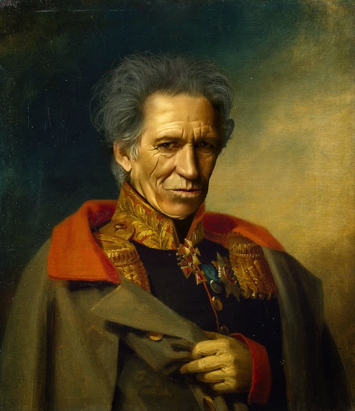 The Dork Review: Rob's Room: Celebrities as Neoclassical Paintings by