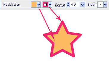 3 star stroke