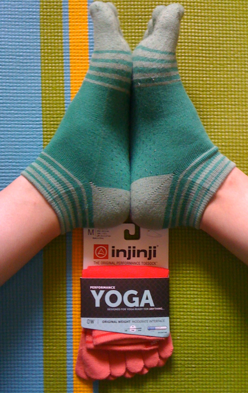 the adventures of grammarissa Adventures with Injinji Yoga Toe Socks