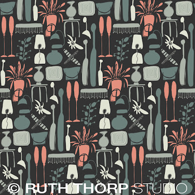 RUTH+THORP DECO+PINK+%2526+GREY Pattern course showcase part 1 - module 1 (Aug 2012 class)
