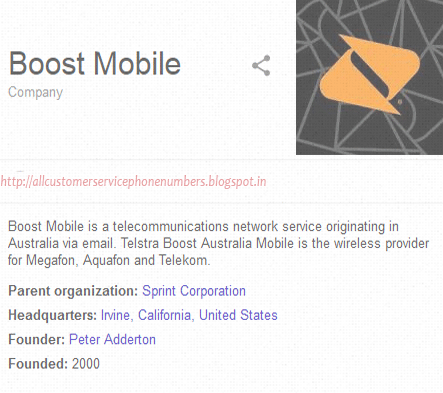 boost mobile america customer service phone number