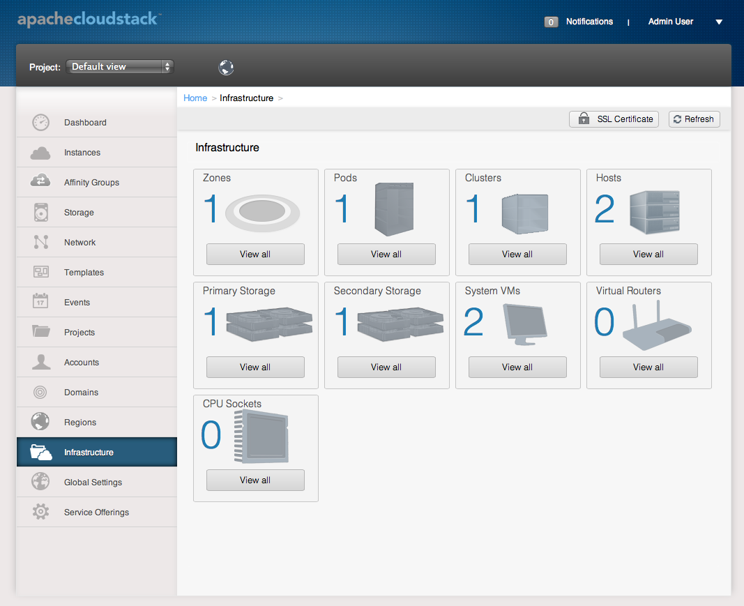 Sebastien goasguen running the cloudstack simulator in docker