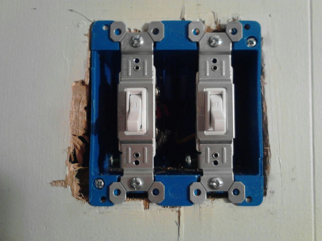 My DIY Remodel Fixing a Crooked Light Switch Wall Plate