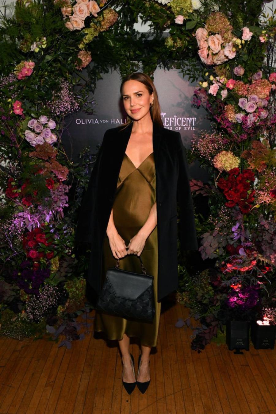 Arielle Kebbel at Olivia von Halle x Disney Maleficent Mistress of Evil