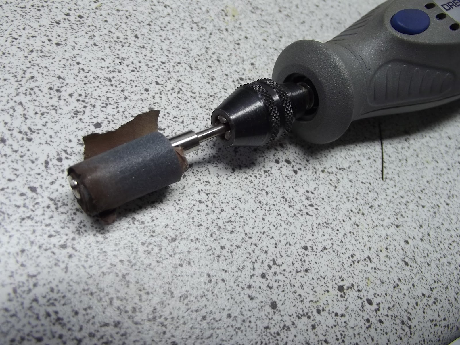 Fav Tool dremel with sandpaper