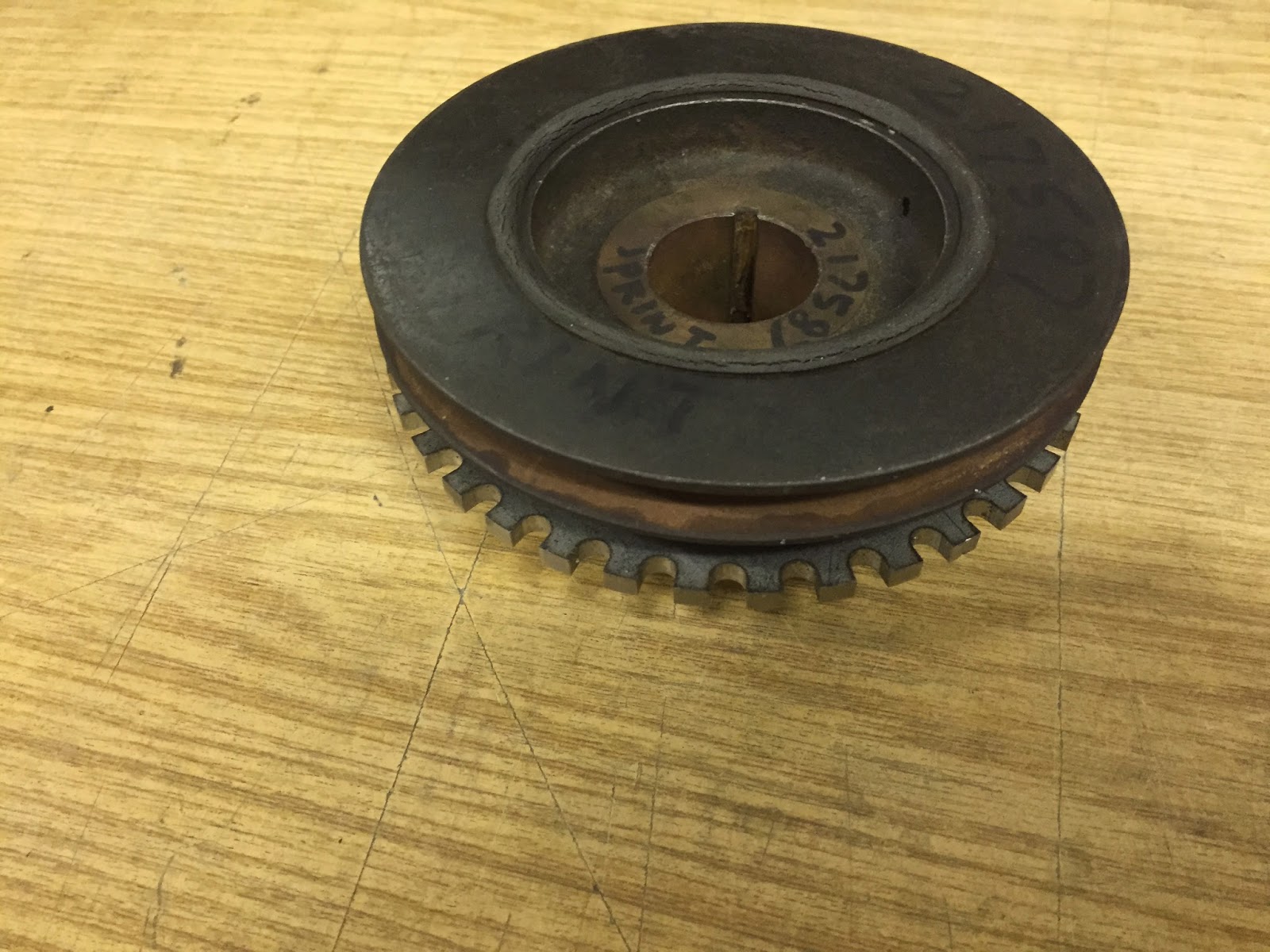 Mike's Triumph Troubles Trigger Wheel and EDIS