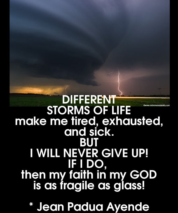 WAZZUP DIFFERENT STORMS OF LIFE 