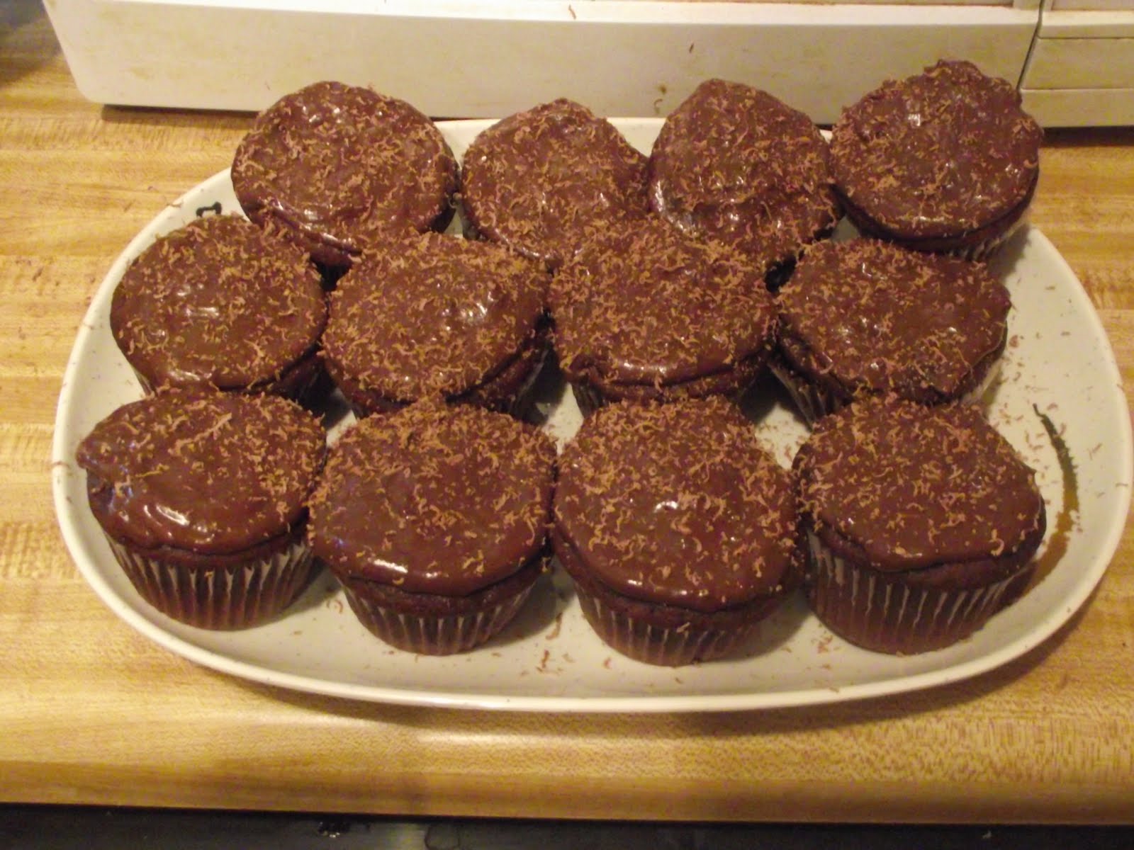 The Martial Chef Chocolate pudding cupcake recipe...