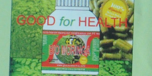 HCS Bio Moringa Herbal Alami Penuh Manfaat