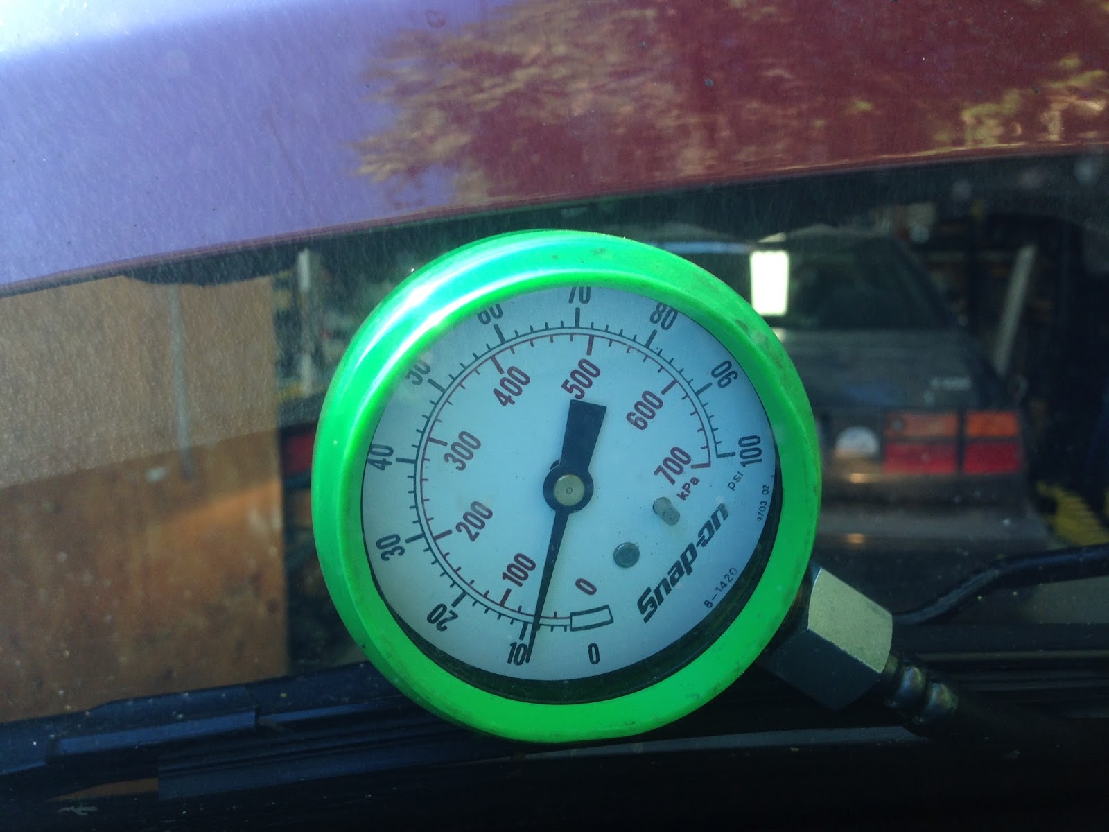 Grease Works shop notes Low oil pressure light