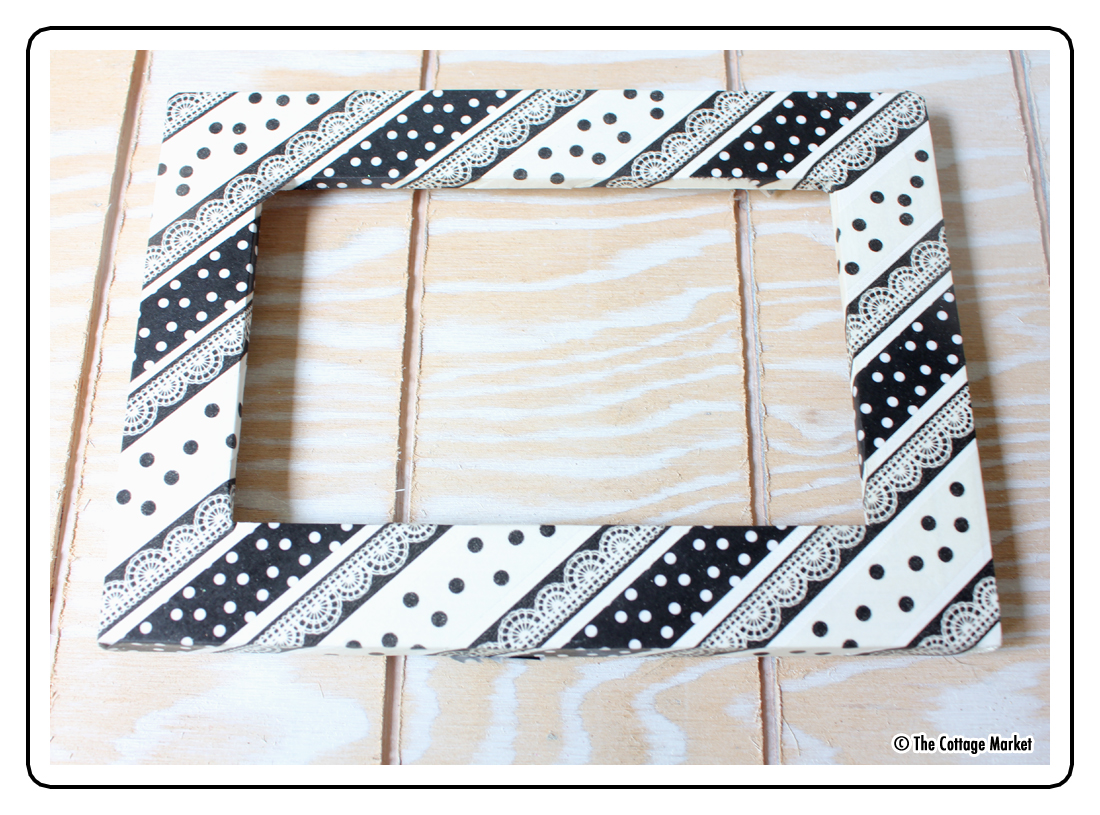 DIY Washi Tape Frame Tutorial The 36th AVENUE