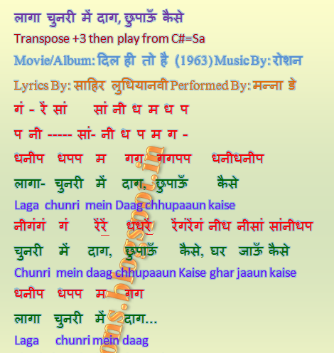 basanti rang chunari kumaoni holi lyrics