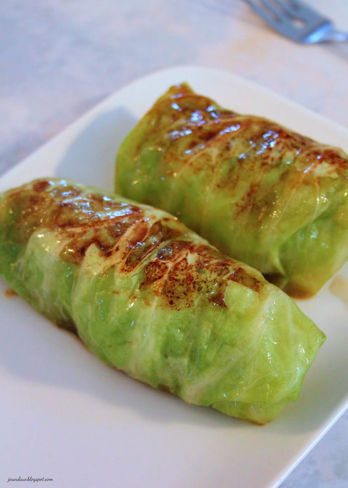Jo and Sue Keto Asian Inspired Cabbage Rolls With Dipping Sauce