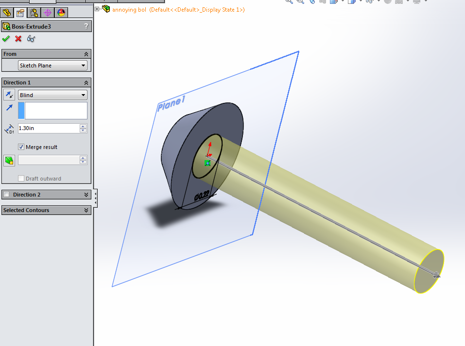 Iris Chavez Engineering Creating Allen Keys in Solidworks CAD