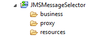 JMS Message Selector Create Project