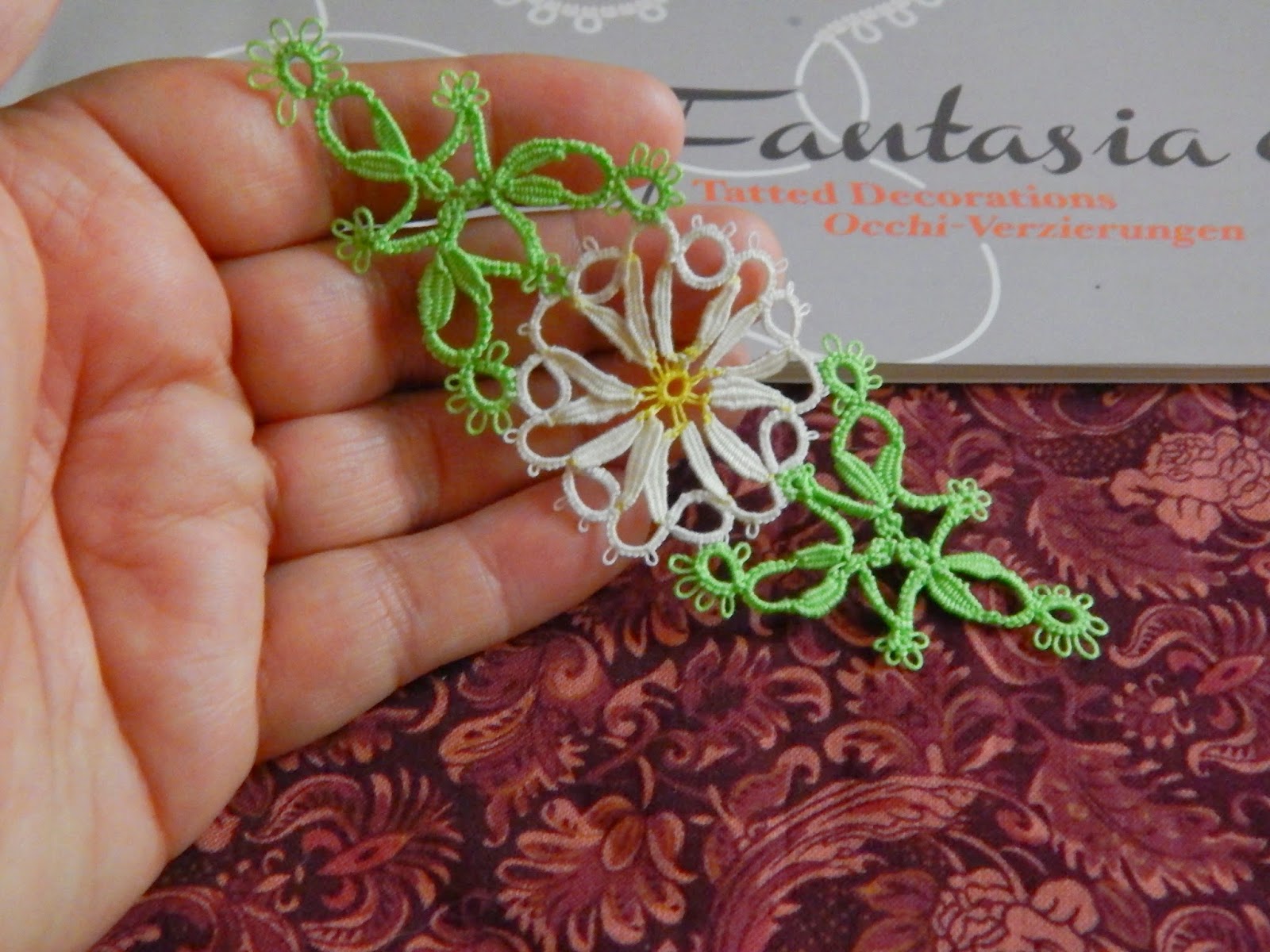 Carollyn's Tatting Blog Cluny Tatting